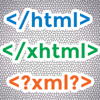 HTML, XHTML, XML